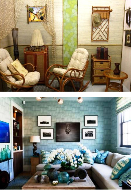 Натуральные обои в интерьере фото, видео, описание, преимущества и недостатки